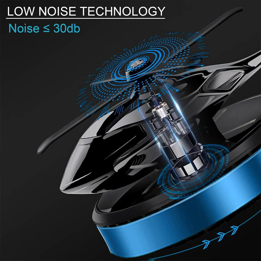 SOLAR HELICOPTER WITH AIR FRESHNER